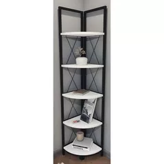 Офисный стеллаж Bofigo Книжный шкаф, 33,5x33,5x159,5 см, Белый (15-15-01)