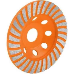 Набор головок, бит, насадок Wokin Сегментированный шлифовальный алмазный диск 125 мм, Турбо (763812)