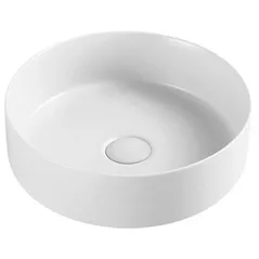 Раковина Nomi Centro 355x355x120 круглый белый мат