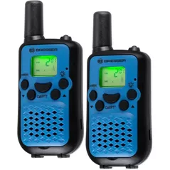 Stație radio Bresser Junior Walkie Talkie rechargeable blue