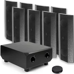 Колонки Hi-Fi LitheAudio 7.1 Wireless Surround Sound Cinema Kit With WiSA SoundSend (B-IO1-W-71SS-B)