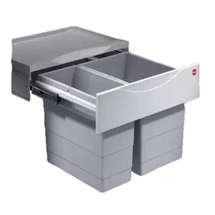 Coș de gunoi Hailo 3644701 Space Saving Tandem