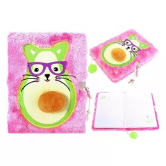 Carnet St.RIGHT 57893 Agenda cu lacat, A5, 96foi, My Little Friend Avocado, coperta plus