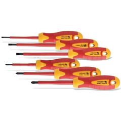 Set de unelte de mână Hoegert Set 6 surubelnite cu miner izolat 1000V HT1S996
