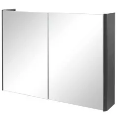 Oglindă baie Martat Zen 80cm (antracite)