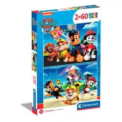 Puzzle Clementoni Puzzle 2x60 Paw Patrol (21623)