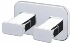 Cârlig baie Bisk 07823 Cuier cu 2 cirlige TORE