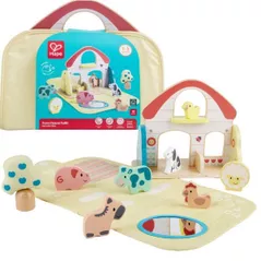 Jucărie Hape E8538 Set Ferma cu animale