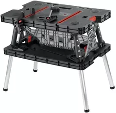 Стационарный инструмент Keter 57971 Banca de lucru pliabila Folding Work 85x55x75cm, max.453kg, neagra
