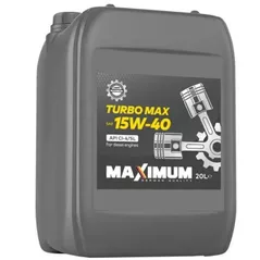 Масло Maximum Lubricants 15W40 CI-4/SL 20l TURBO MAX Diesel