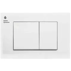 Buton rezervor WC Hydro S 001AQ, Albă