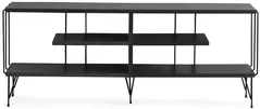 Comodă TV Trendy Eze, Antracit 120x44x30cm