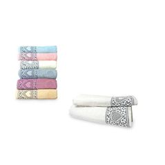 Домашний текстиль Promstore 46135 Armoni Полотенце 50x90cm NH Armon Heart х/б