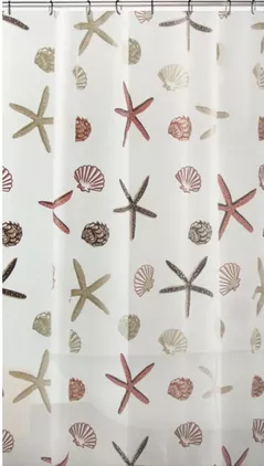 Занавеска для ванной Bisk 06027 STARFISH 180x200