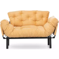 Canapea Trendy Nitta Mustar 70x85x155cm