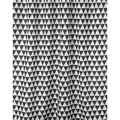 Занавеска для ванной Bisk 06880 TXT PLAIN alb/negru 180x200
