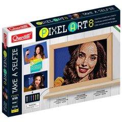 Набор для творчества Quercetti QT774 Pixel Art 8 Take a Selfie