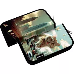 Школьный пенал Erich Krause 62890 Penar Big City Cats (fără rechizite)