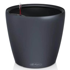 Ghiveci pentru flori Lechuza Classico Color 28 All In One Slate