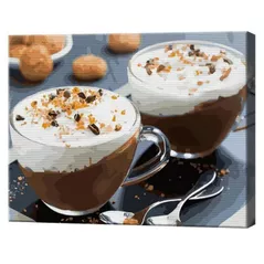 Tablou pe numere Art Gallery GX34144 Ciocolata fierbinte 40x50cm Eco