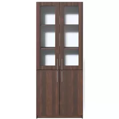 Офисный шкаф Fabrik Home Office-Line N°2 орех тёмный