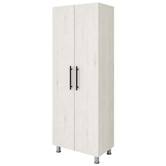 Шкаф Mashtab S12519 Tores cu rafturi (800x500x2000) Stejar Alb