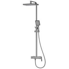 Panou de duș Frap F 2490-9 cu bara dus Alama Grafit