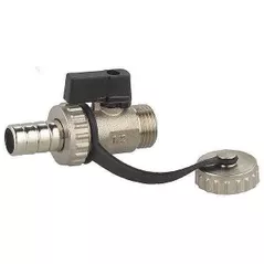 Запорная арматура Ferro Сливной шаровой кран 1/2" ZSS1 / ZSUN1