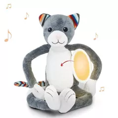 Ночной светильник Zazu KATIE soft toy nightlight