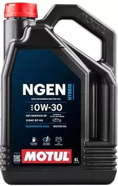 Масло Motul 111904 0W30 NGEN HYBRID 4L