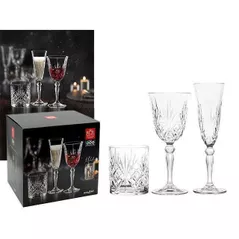 Посуда для напитков RCR 29643 Melodia 18ед: 6x160ml 6x270ml 6x310ml