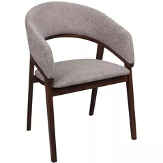 Стул Deco Ikaro Light Brown (Raven 30) + Walnut