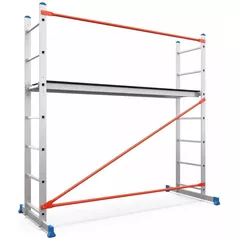 Лестница Nex Home Schelă Metkas din aluminiu 7x7 (1,3m)