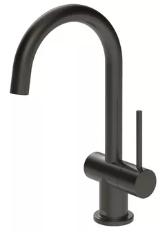 Смеситель кухонный Gessi 00915-707 Black metal brushed PVD
