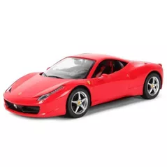 Jucărie cu telecomandă Rastar 47300-8 Ferrari 458 Italia, 1:14 rosie, 58244