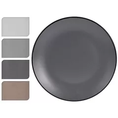 Тарелка Holland 17107 Rim Тарелка сервировочная 27cm Rim Black