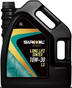 Масло Siroil 5W30 5l TRUCK LONG LIFE SINTEX LS (SIR20105)