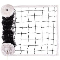Инвентарь для волейбола SUHS 8955 Plasa volei cu fir 9.5x1 m, 12x12 cm C-6390 negru/alb