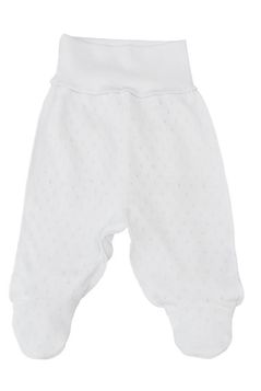 Детская одежда Minikin 25110562 Ажурный листик Ползунки р-р62, белый, унисекс