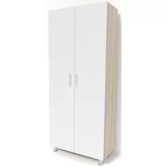 Шкаф Smartex N4 90cm Дуб Светлый/Белый