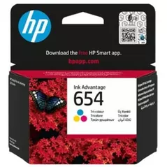 Картридж для принтера HP HP 654 (7FP38UE) Tri-color Original Ink Advantag