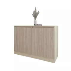 Comodă Smartex (16451) Т8 120cm Ivory+Stejar Deschis