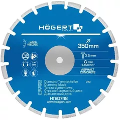 Disc de tăiere Hoegert HT6D748 Disc de taiere 350x3.2x25.4mm