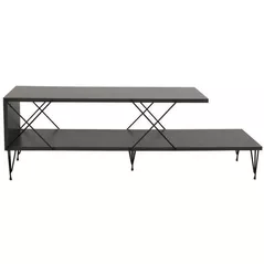 Тумба напольная для TV Trendy Strada Antracit, 120x40x30cm (GTR000208)