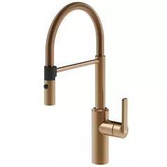 Смеситель кухонный Gessi 60960-726 Warm Bronze Br PVD
