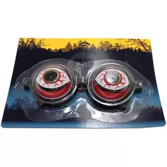 Decor Promstore 37037 Suvenir Halloween Ochelari cu ochi, 6X15cm