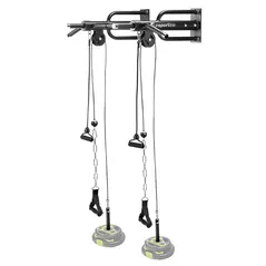 Гантель inSPORTline SL-00014102 Bara tractiuni 23101 pt perete (150kg) + Adaptor greutati 23427