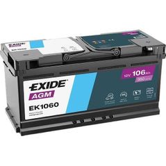 Acumulator auto Exide EK1060 de pornire