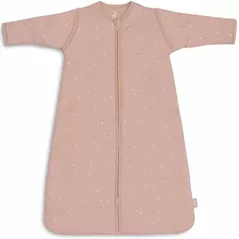 Haine pentru copii Jollein 016-542-67101 Sac de dormit cu maneci detasabile Twinkling Wild Rose, 110cm