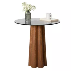 Журнальный столик Trendy Thales, Nuc, Gri inchis